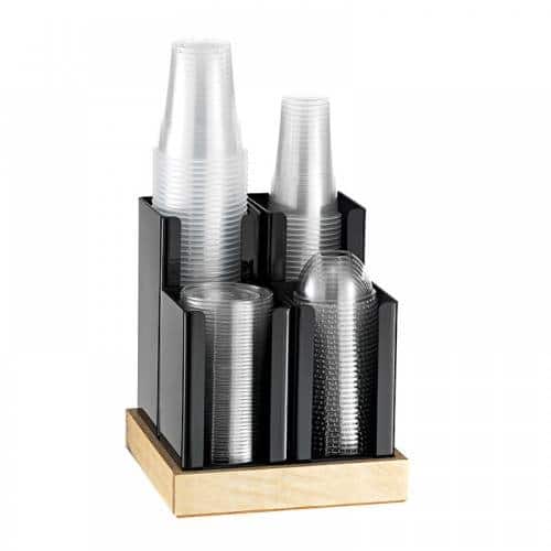 BWC-GAR-BTB03-4P-NT.jpg COFFEE ORGANIZER 4 ARRANGEMENTS 23X23X25CM GARIBALDI - Image 1