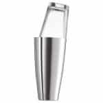 BAR COCKTAIL SHAKER BOSTON INOX WITH GLASS 55CL GTSA
