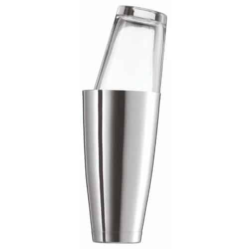 BWC-GTS-23-9136.jpg BAR COCKTAIL SHAKER BOSTON INOX WITH GLASS 55CL GTSA - Image 1