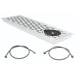 BAR RINSER WITH GRILL INOX 65.5X21.5X3CM GTSA