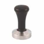 COFFEE TAMPER 58MM INOX BLACK HANDLE GTSA