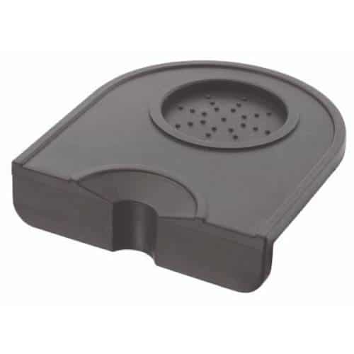 BWC-GTS-24-5960.jpg COFFEE TAMPER SINGLE SILICONE MAT 12.5X14X3CM BLACK GTSA - Image 1