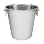 CHAMPAGNE BUCKET INOX RING HANDLE 21CM GTSA