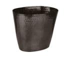 CHAMPAGNE WINE ALUMINUM BUCKET BLACK SURFACE 20.5X14X17CM PADERNO