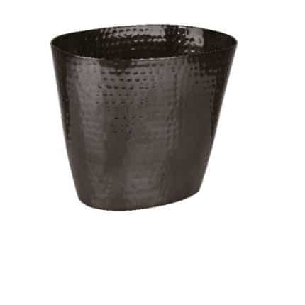 CHAMPAGNE WINE ALUMINUM BUCKET BLACK SURFACE 20.5X14X17CM PADERNO