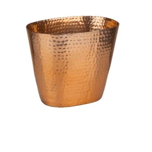 BWC-PAD-41507C03.jpg CHAMPAGNE WINE ALUMINUM BUCKET COPPER SURFACE 20.5X14X17CM PADERNO - Image 1