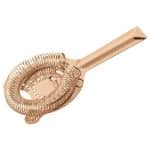 COCKTAIL STRAINER SPRING 9CM COPPER PADERNO