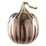 COCKTAIL PUMPKIN CUP 70CL ANTIQUE COPPER WITH STRAW PADERNO