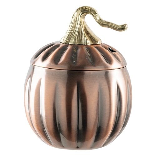 BWC-PAD-44944A07.jpg COCKTAIL PUMPKIN CUP 70CL ANTIQUE COPPER WITH STRAW PADERNO - Image 1