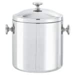 ICE BUCKET INSULATED INOX WITH KNOB AND LID 16X22CM 1.4L SAMBONET