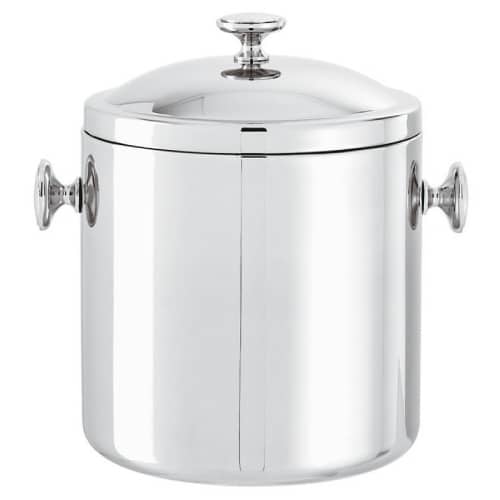 BWC-SAM-56114-16.jpg ICE BUCKET INSULATED INOX WITH KNOB AND LID 16X22CM 1.4L SAMBONET - Image 1