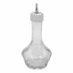 BAR DROPPING BOTTLE WITH DASH POURER GLASS INOX 50ML THE BARS ITALY