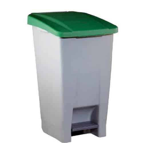 CLE-GTS-75-23300.jpg GARBAGE PEDAL WITH WHEELS 60L GREEN GTSA - Image 1