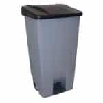 GARBAGE PEDAL BIN 120L BLACK GTSA