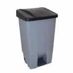 GARBAGE PEDAL BIN 80L BLACK GTSA