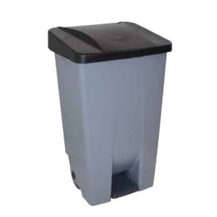 GARBAGE PEDAL BIN 80L BLACK GTSA
