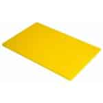 CUTTING BOARD PE YELLOW 50X30X2CM GTSA