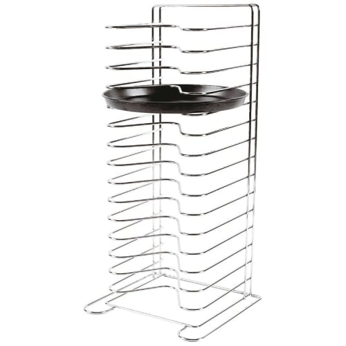 CLE-PAD-41770-15.jpg BY ORDER PIZZA PAN STAND RACK INOX 30.5X30.5X70CM PADERNO - Image 1