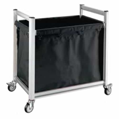 CLE-WAS-4464-000.jpg BY ORDER HOUSEKEEPING TROLLEY CART ALUMINIUM FOR LINEN  95X65X105 CM WAS GERMANY - Image 1