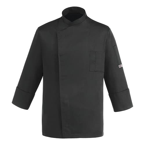 CLO-EGO-2042002CM.jpg EGO CHEF JACKET CHEAP BLACK MEDIUM 65-35 ITALY - Image 1
