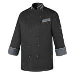 EGO CHEF JACKET HEAT BLACK MEDIUM 65-35 ITALY