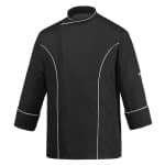 EGO CHEF JACKET MASTER BLACK LARGE 65-35 ITALY