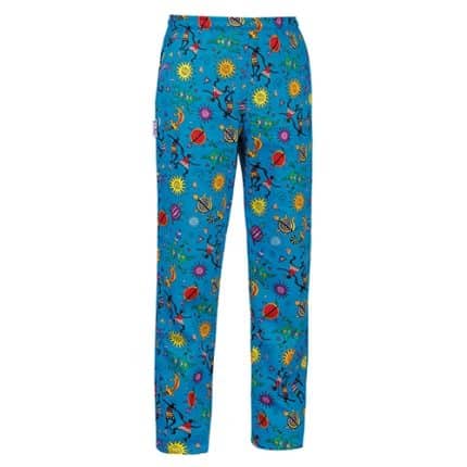 EGO CHEF TROUSER BATIK 100 COTTON MEDIUM ITALY
