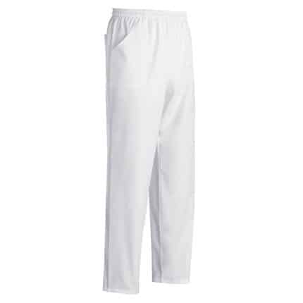 EGO CHEF TROUSER WHITE XLARGE 100 COTTON ITALY