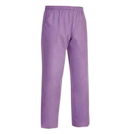 EGO CHEF COULISSE POCKET TROUSER LILLA SMALL 100 COTTON