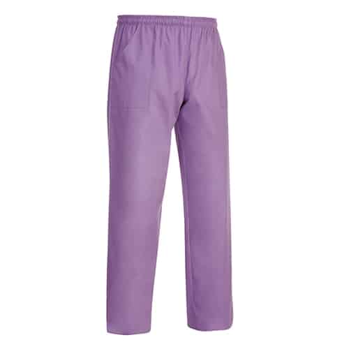CLO-EGO-3504021AS.jpg EGO CHEF COULISSE POCKET TROUSER LILLA SMALL 100 COTTON - Image 1