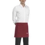 APRON SHORT WINE 40X70CM 65-35 ITALY