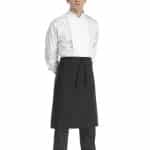 APRON MEDIUM BLACK 70X70CM 80-20 ITALY