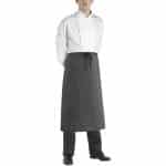APRON KING 90X100CM  GREY MIX 65POL/35COT ITALY