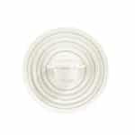 BY ORDER PURITY FLAT PLATE W/H RIM 32CM NOBLESSE GOLD BAUSCHER