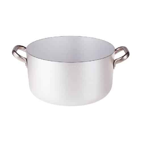 COO-AGN-ALMA10432.jpg BY ORDER SAUCEPOT ALLUMINIUM 32CM 12.5L 3MM AGNELLI - ITALY - Image 1