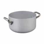BY ORDER CASSEROLE POT 2HAND ALLUMINIUM 24CM 3.7L 3MM AGNELLI - ITALY