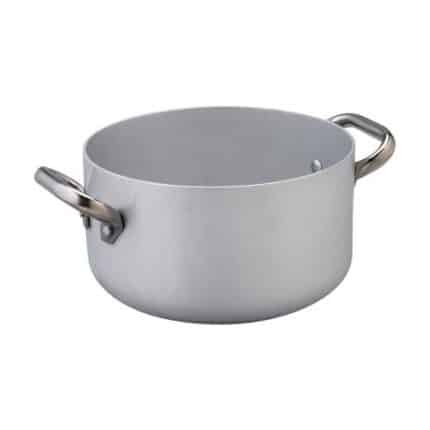 BY ORDER CASSEROLE POT 2HAND ALLUMINIUM 32CM 8L 3MM ALMA10632 FASA-AGNELLI ITALY