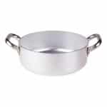 BY ORDER CASSEROLE POT 2HAND ALLUMINIUM 45CM 26.3L 3MM ALMA10645 FASA-AGNELLI ITALY