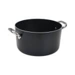 SAUCE POT ALBLACK 2 HAND ALUMINIUM TEFLON 36CM AGNELLI - ITALY