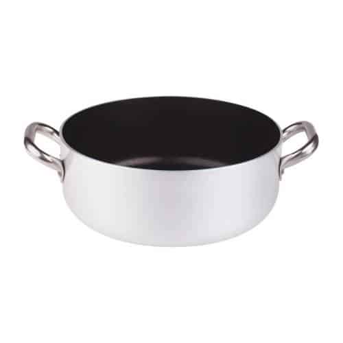 COO-AGN-ALSA106S36.jpg CASSEROLE POT ALLUM. 2 HANDLES TEFLON 36 X 11.5CM 11.5LT AGNELLI - ITALY - Image 1