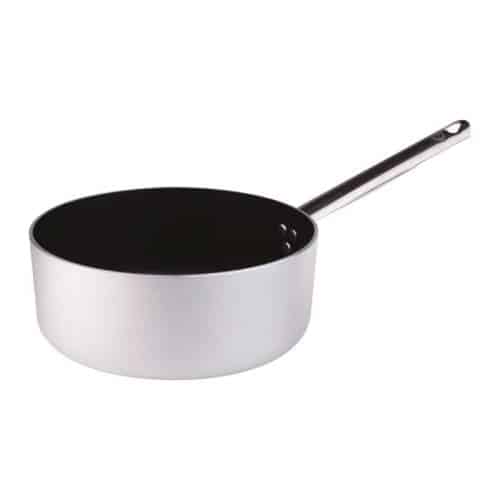 COO-AGN-ALSA107S24.jpg CASSAROLE PAN ALLUMINIUM 24 X 9CM 4.1LT 1 HANDLE TEFLON AGNELLI - ITALY - Image 1