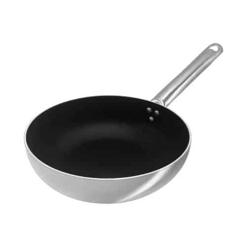 COO-AGN-ALSA6111BG28.jpg FRYPAN DEEP 2 PLY INOX-ALLUMINIO NON-STICK INDUCTION 28CM AGNELLI ITALY - Image 1
