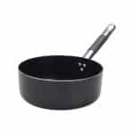 CASSEROLE PAN ALBLACK ALUMINIUM 1 HANDLE TEFLON 20CM AGNELLI ITALY