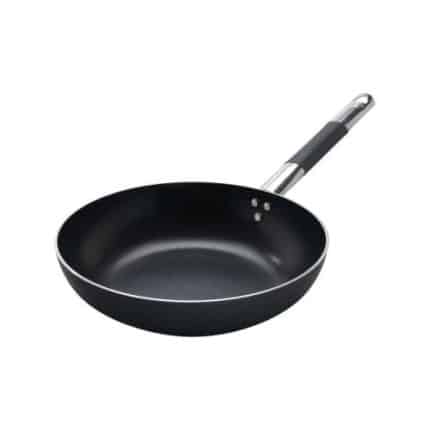 FRYPAN DEEP ALBLACK INDUCTION NON STICK ALUM 24 X  6.5CM 3MM AGNELLI - ITALY