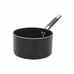 SAUCE PAN ALBLACK 1 HAND ALUMINIUM 20CM AGNELLI - ITALY