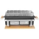 BY ORDER BBPRO HIBACHI  GRILL RECTANGULAR 39.5X22CM AGNELLI-FASA