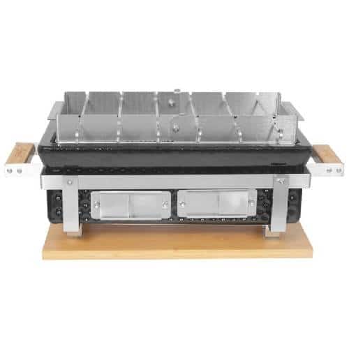 COO-AGN-BABBQRE.jpg BY ORDER BBPRO HIBACHI  GRILL RECTANGULAR 39.5X22CM AGNELLI-FASA - Image 1