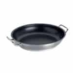 OMELETTE PAN 2 HANDLES 36CM 3MM S/S TEFLON AGNELLI -ITALY