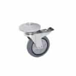 BY ORDER SPARE WHEEL SET 4 FOR TROLLEY INOX 24-4101, 24-4103 GTSA
