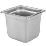 CONTAINER 1/6 15H 17.6X16. 15CM INOX 15-6166